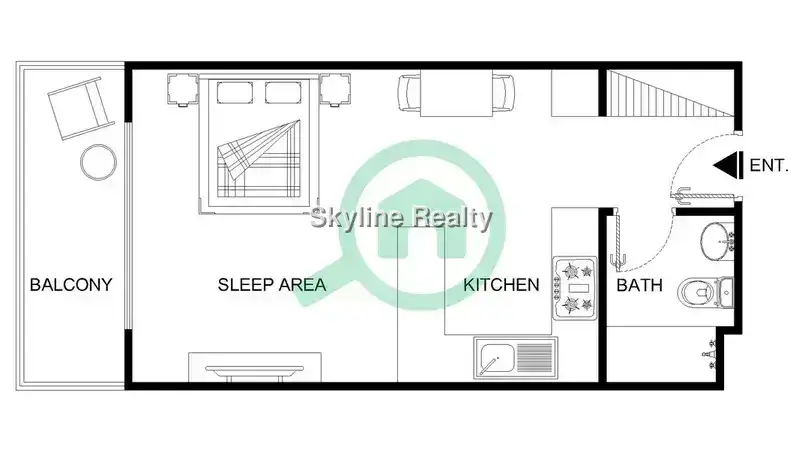 VACANT | POOL VIEW | FULLY FURNISHED 2